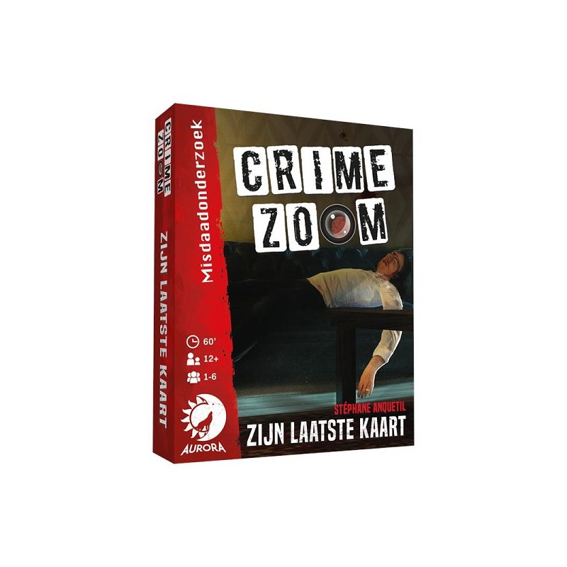 Crime Zoom Case 1 - Sa dernière carte à partir de 12 ans 1-6 joueurs