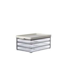 Mepal Omnia boîte à viande 3 couches Nordic blanc 23x14,9x10cm