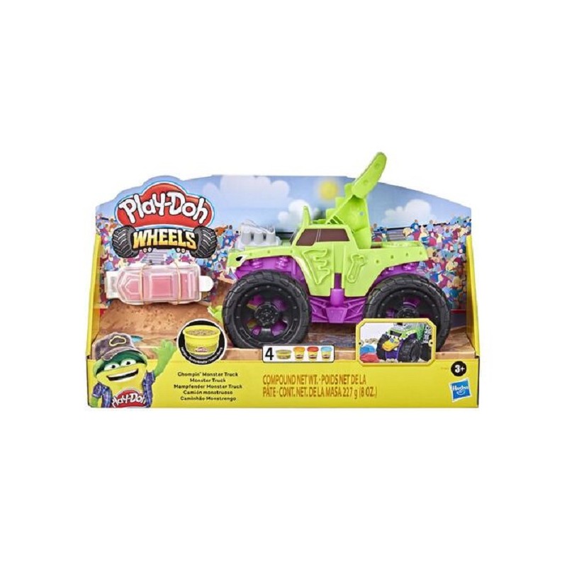 Hasbro Play-Doh Wheels Le camion monstre Chompin