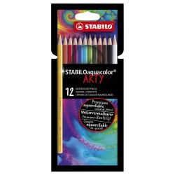 Stabilo Aquacolor potloden etui a 12 stuks