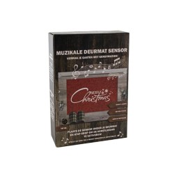 Muzikale deurmatsensor 35x25cm 2xAA incl