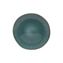 Assiette petit-déjeuner Leros Ø22cm bleu-vert boîte de 6 pcs