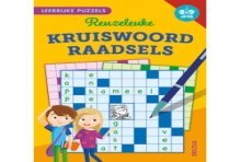 Deltas Leerrijke puzzels - Reuzeleuke kruiswoordraadsels (8-9 j.)