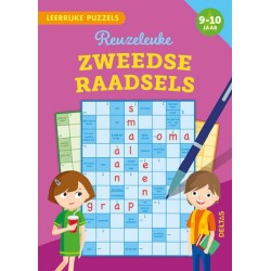 Deltas Leerrijke puzzels - Reuzeleuke Zweedse raadsels (9-10 j.)