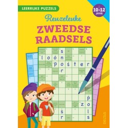 Deltas Leerrijke puzzels - Reuzeleuke Zweedse raadsels (10-12 j.)