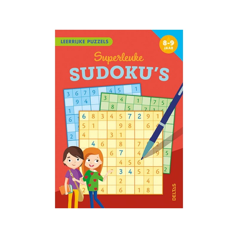 Deltas Puzzles éducatifs - Sudokus super amusants (8-9 ans)