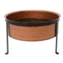 vuurkorf ijzer met standaard koper 56x37