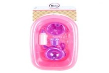 Toi Toys Baignoire bébé avec accessoires rose