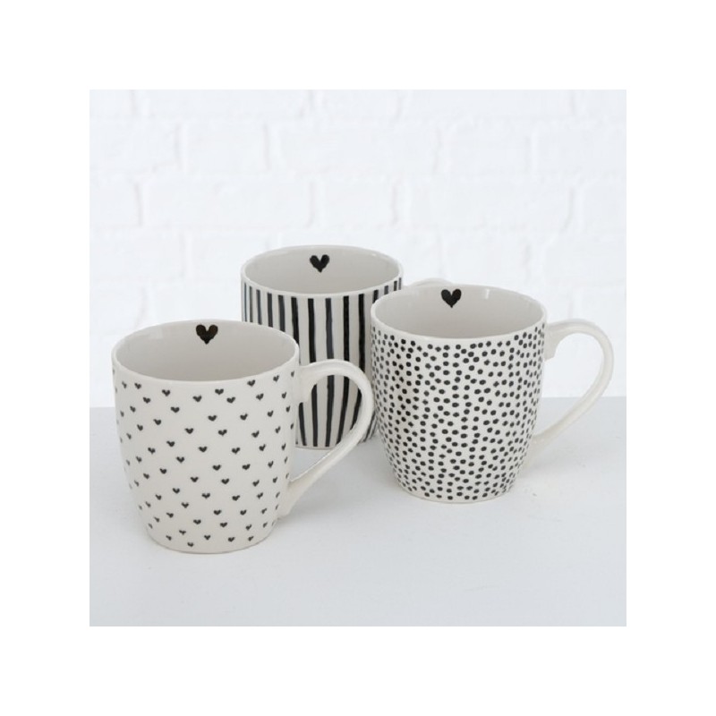 Boltze Home Jumbomok beker Sunny Ø10x13cm