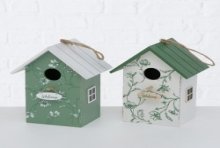 Boltze Home vogelhuis Silka H22cm