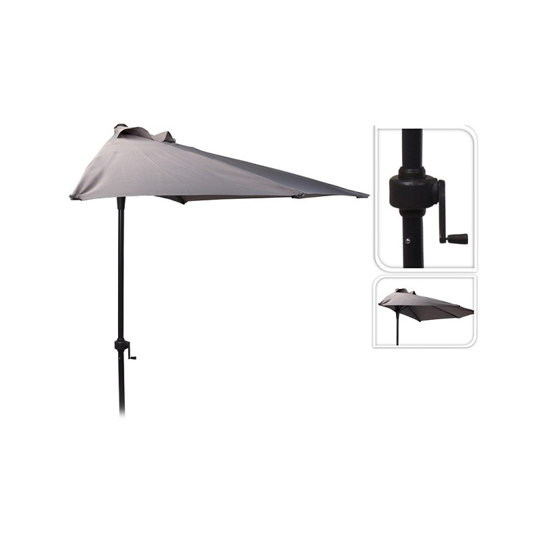 Parasol demi rond Ø250cm