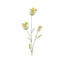 Fleur artificielle Reine Anne jaune H86cm