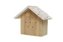 Insectenhuis grenen W17-H21cm lieveheersbeestjes