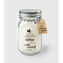 Paperdreams Black & White scented candles - Oma
