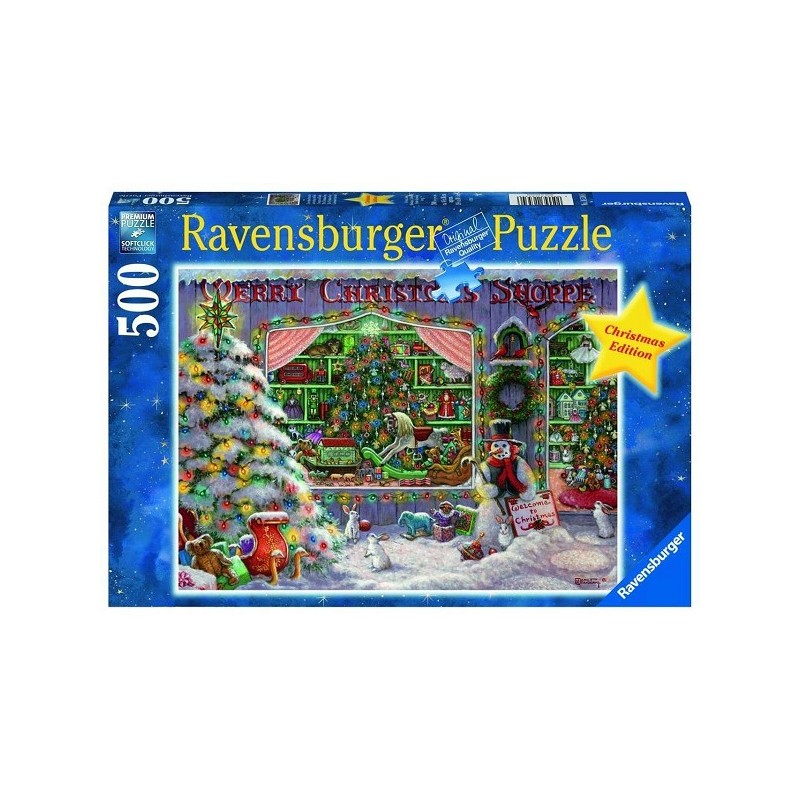 Ravensburger puzzle La boutique de Noël 500 pièces