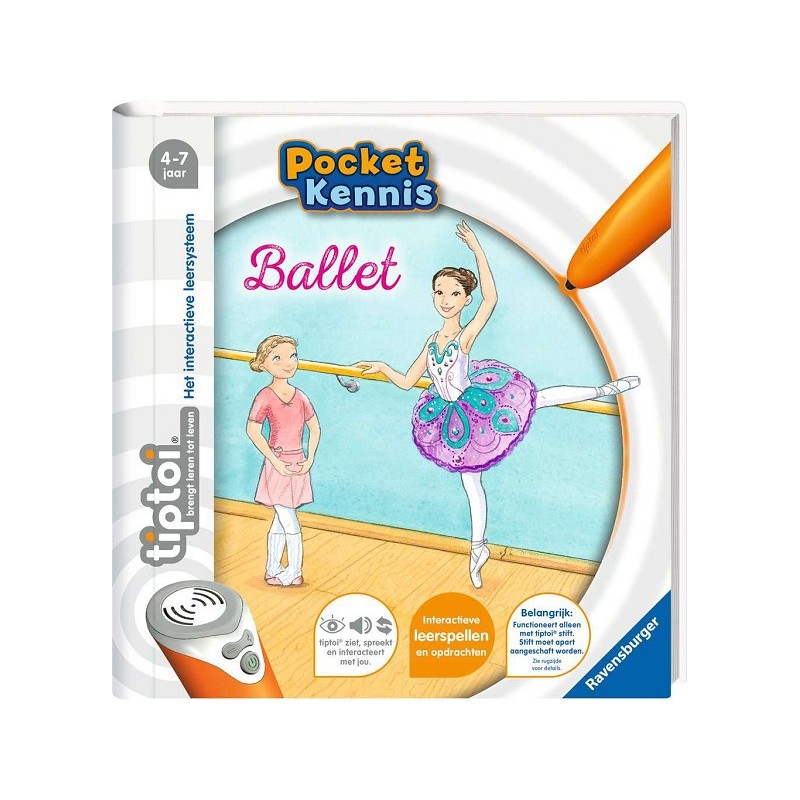 Ravensburger Tiptoi Pocket Kennis - Ballet