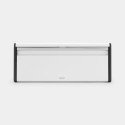Brabantia Broodtrommel met klepdeksel wit 18,7x25x46,5cm 18 liter