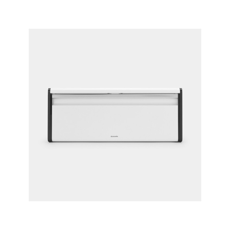 Brabantia Broodtrommel met klepdeksel wit 18,7x25x46,5cm 18 liter