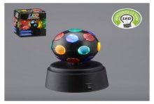 Discolamp LED H12cm op (excl. 3xAA batterijen)