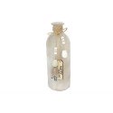 Fles glas met veren Ø7xh20,5cm Happy Easter pasen