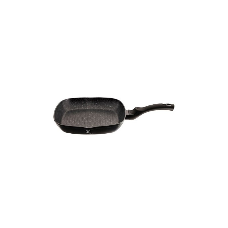 BerlingerHaus Poêle grill 28 cm noir argent également induction