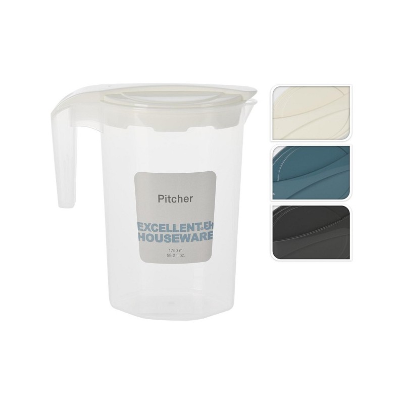 Excellent Houseware Pichet en plastique 1750ml