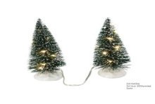 Kerstboom LED 20L warm wit of multikleur 14cm