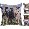 Coussin extérieur imprimé animal 45x45cm