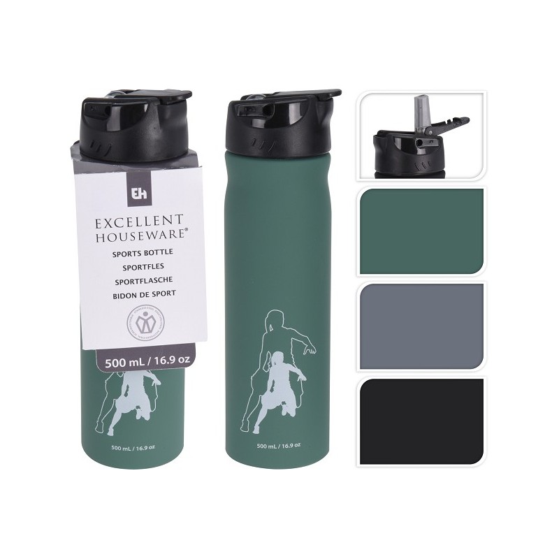 Excellent Houseware Sportfles RVS 21,5cm