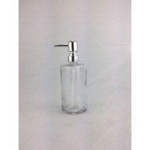 Distributeur de savon verre 400ml Ø7,5x19,5cm