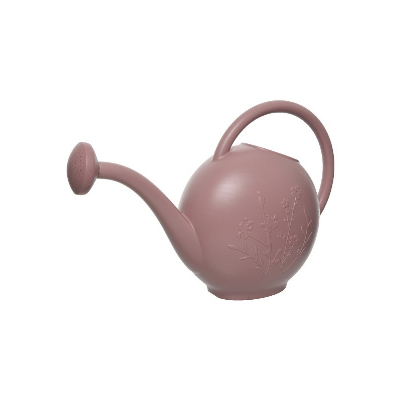 Decoris Arrosoir en plastique L52-L21-H38cm pour usage extérieur - 9 litres Rose