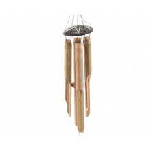 Carillon à vent en bambou Decoris dia13-H83cm