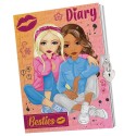 Agenda Grafix Besties A5 60 feuilles avec serrure