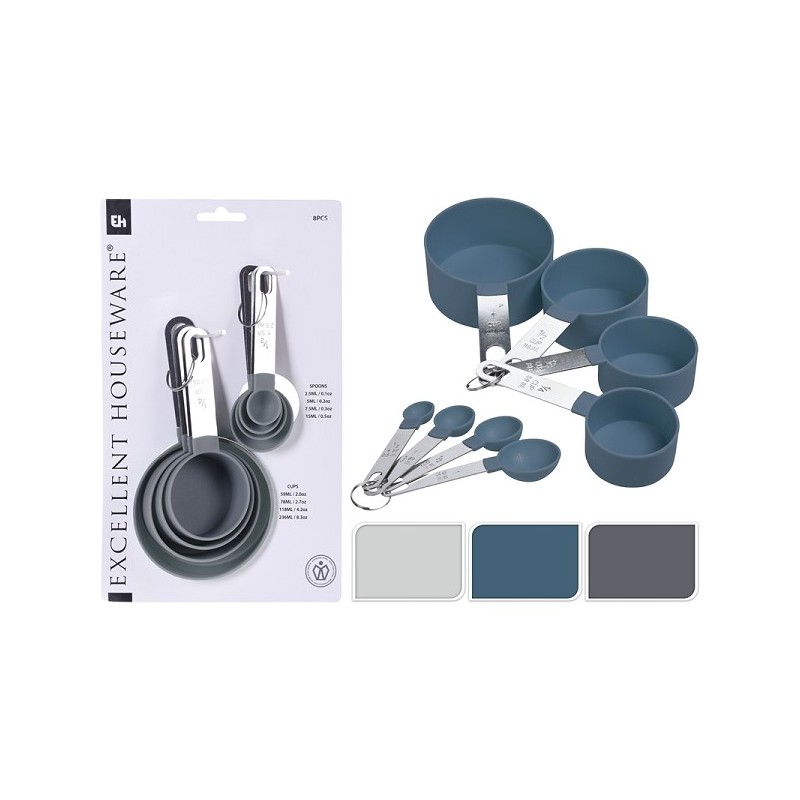 Excellent Houseware Maatbekers en lepelset