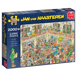 Puzzle Jumbo Jan van Haasteren La bibliothèque 2000 pièces
