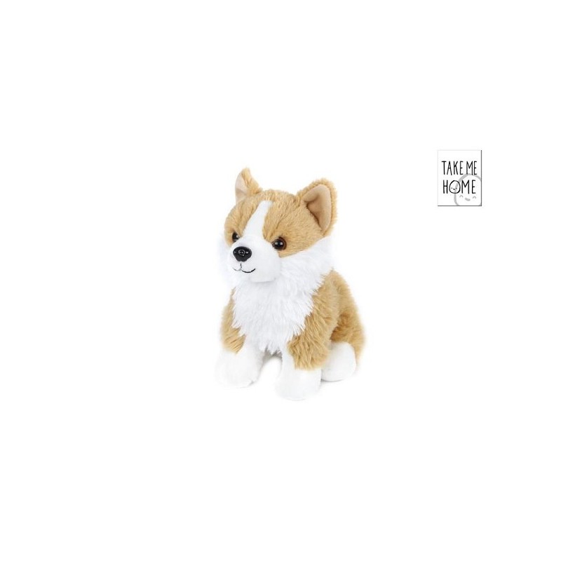 Take Me Home hond corgi pluche 20cm