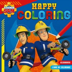 Deltas Brandweerman Sam Happy color fun kleurboek