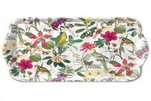 Ambiente Tray Melamine Tropical Jungle 13x21cm