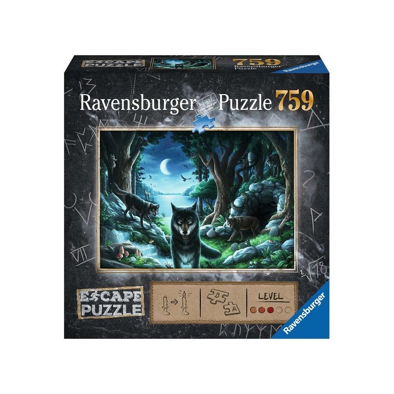 Ravensburger Escape 7 La Malédiction des Loups Puzzle 759 pièces
