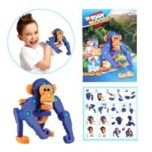 Toi Toys puzzle 3D construction mousse Singe 19cm