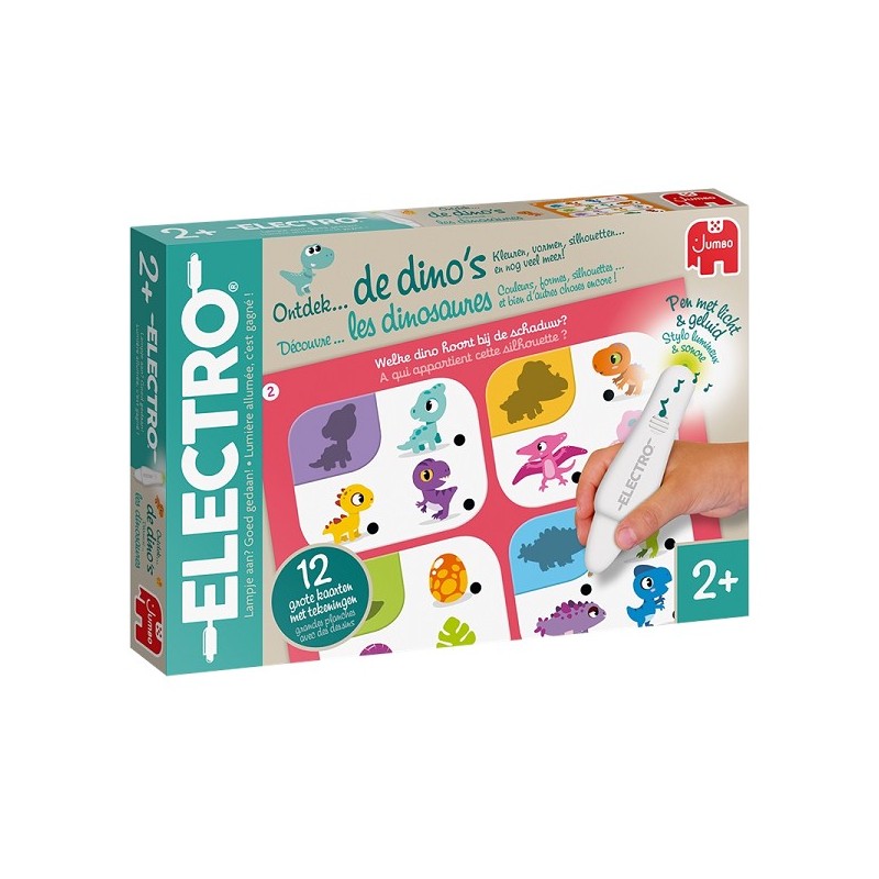 Jumbo Electro Wonderpen Découvrez les Dinos