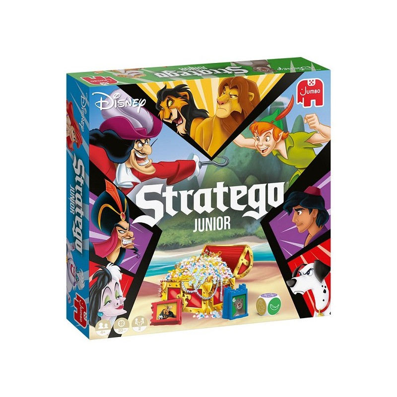 Jeu de société Jumbo Stratego Junior Disney