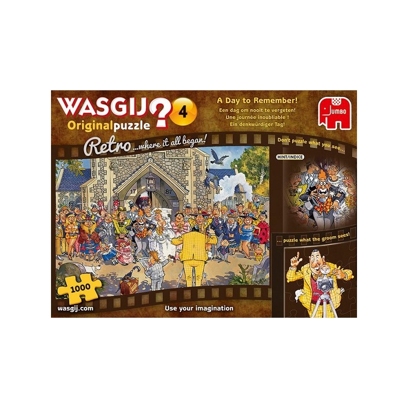 Jumbo Wasgij Retro Original 4 Une journée inoubliable 1000pcs