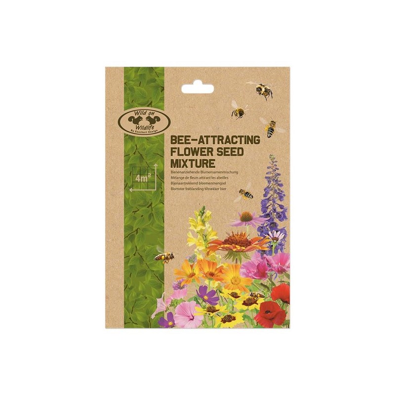 Esschert Design Mélange de fleurs attirant les abeilles 4m²