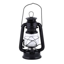 Esschert Design Lampe lanterne LED Ø11,5xH24cm noir
