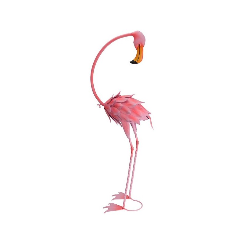 Flamingo Metaal 30x16x70cm