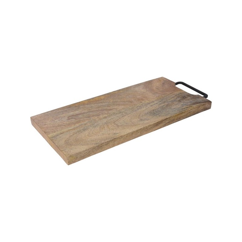 Planche à découper en bois de manguier 17x41cm