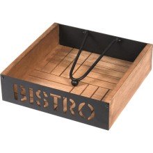 Porte-serviettes Bistro 18x18x5cm