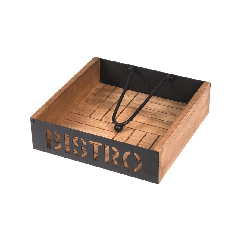 Servethouder Bistro 18x18x5cm