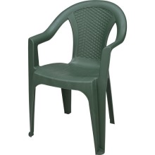 Chaise de jardin Ischia plastique vert